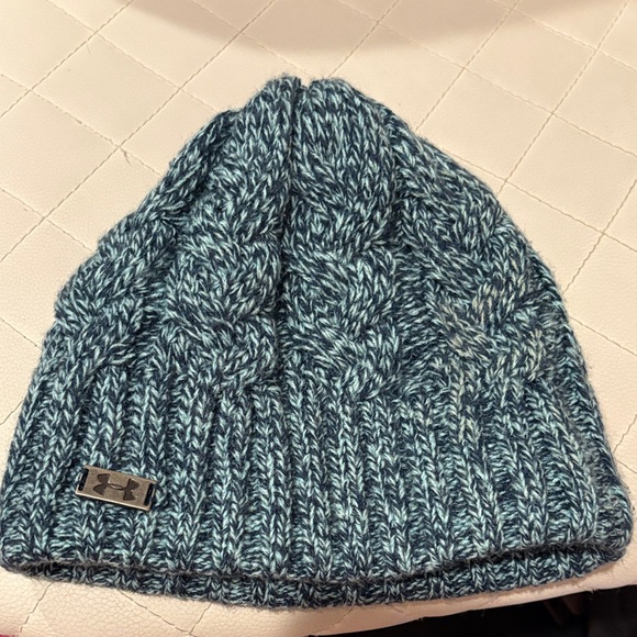 Under Armour Accessories - Under Armour Teal Knit Beanie